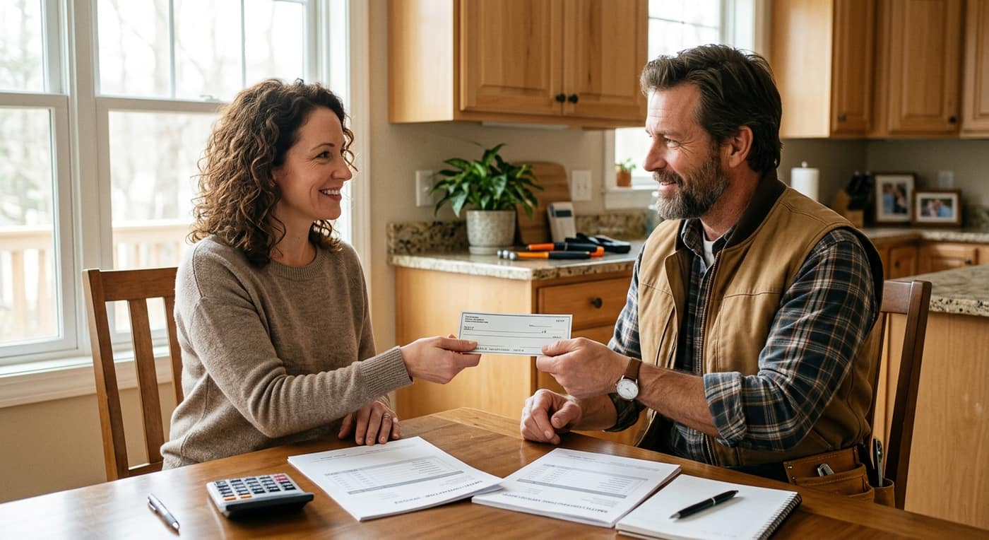 Contractor deposit and prepaid contracting agreement within Alberta legal limits