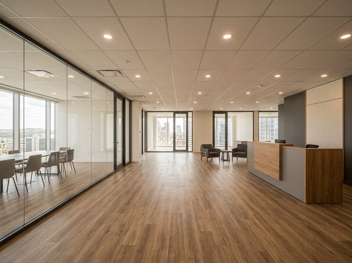 Commercial Construction project in Airdrie by AM Builders