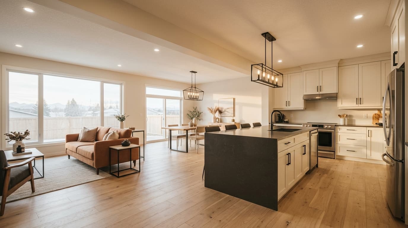 Renovations project in Cochrane by AM Builders
