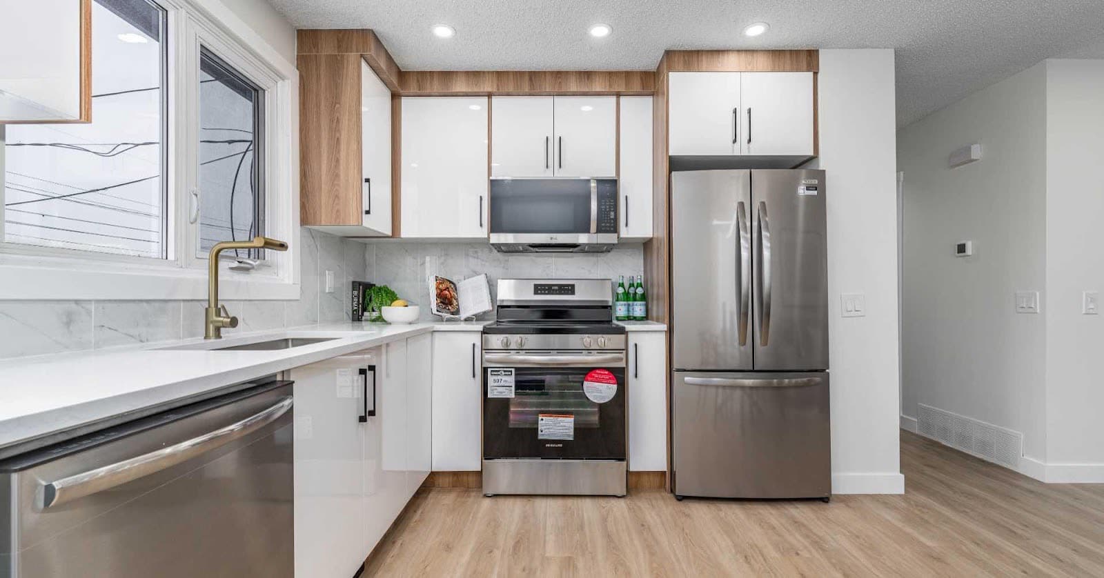After photo: Renovations project in Calgary by AM Builders
