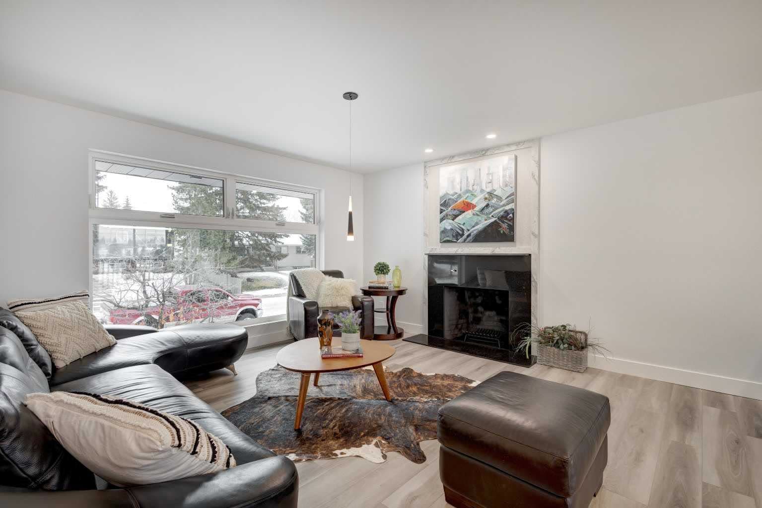 After photo: Renovations project in Calgary by AM Builders