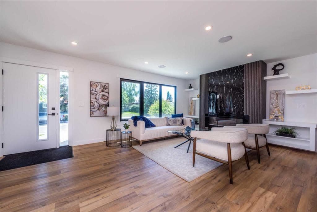 After photo: Renovations project in Calgary by AM Builders